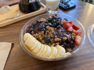 ホノルルコーヒーのアサイーボウル