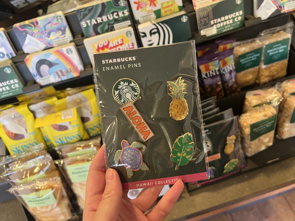 ハワイ スタバ限定 ピンバッジ